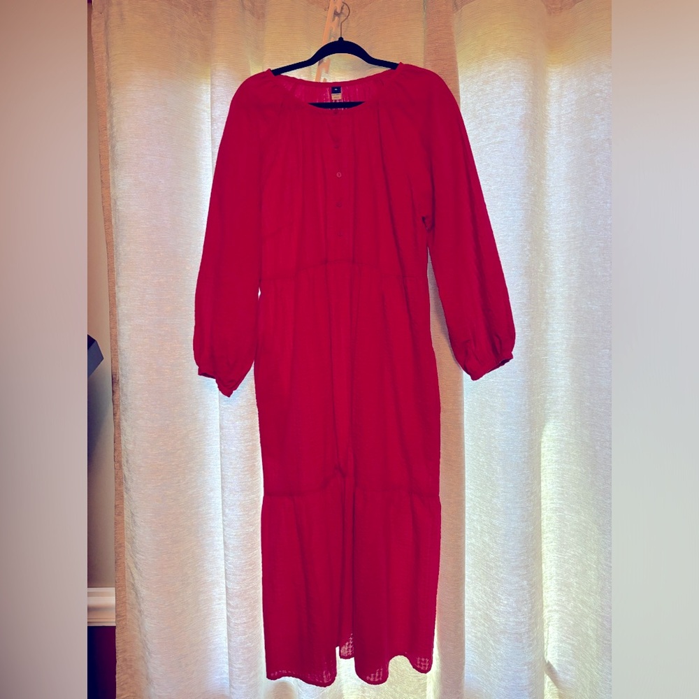 Old Navy Red Maxi Dress XL.